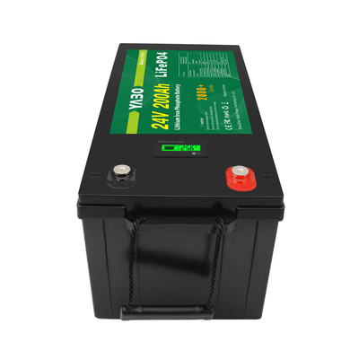 स्टोरेज एनर्जी सिस्टम डीप साइकिल के लिए 25.6 V Lifepo4 बैटरी पैक 24V 200Ah लिथियम आयन