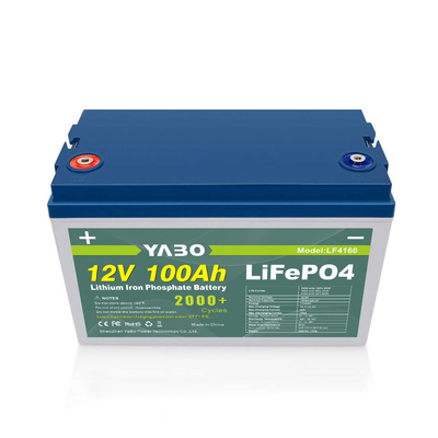 12v Lifepo4 सोलर बैटरी सिस्टम रिचार्जेबल 100Ah 4S1P