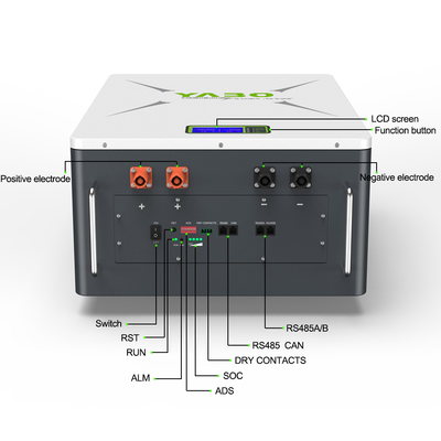 Lifepo4 Powerwall लिथियम आयन बैटरी अक्षय ऊर्जा सौर 48v 200ah 230Ah