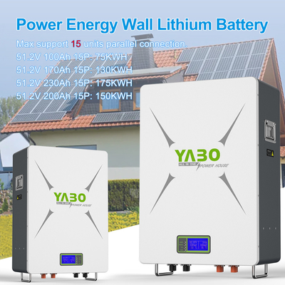 सोलर लाइफपो4 बैटरी पावरवॉल 5kwh 10kwh पोर्टेबल ट्रांसपोर्ट 48v 200ah