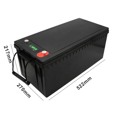 24V 36V 48V 12V Lifepo4 बैटरी 12v 200ah यॉट सोलर स्टोरेज UPS