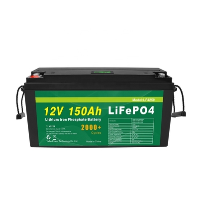 150Ah 12v Lifepo4 बैटरी अप डीप साइकिल रिचार्जेबल के लिए