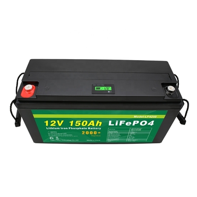 150Ah 12v Lifepo4 बैटरी अप डीप साइकिल रिचार्जेबल के लिए