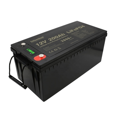 Lifepo4 12v 200ah सौर यूपीएस के लिए लिथियम आयरन फॉस्फेट बैटरी पैक