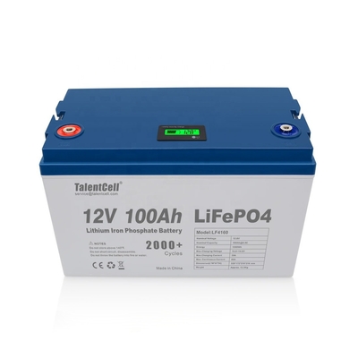Lifepo4 गोल्फ बैटरी सोलर RV रिचार्जेबल 100ah 12v लिथियम लाइफपो4 बैटरी