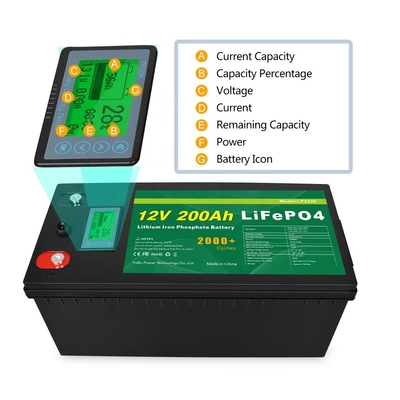 फैक्टरी मूल्य 12V/24V/36V 200Ah Lifepo4 बैटरी सौर भंडारण प्रणाली घर में सौर पैनल के लिए लिथियम आयन बैटरी