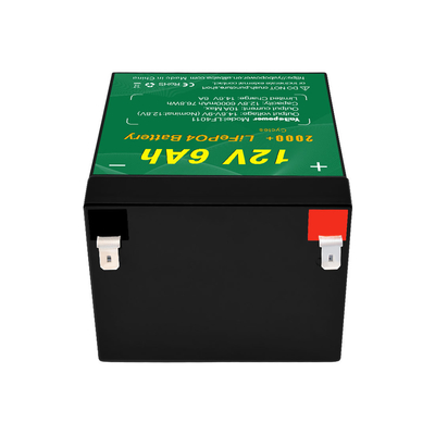 मोटरसाइकिल 12.8v 12v 6ah Lifepo4 बैटरी पैक निर्माता सोलर अलार्म सिस्टम