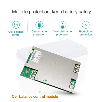 24V 36V 48V 72V 12v 100ah Lifepo4 बैटरी पैक बिल्ट-इन BMS लीड एसिड लिथियम आयरन