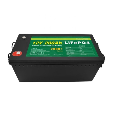 RV BMS 100ah 12v Lithium Lifepo4 बैटरी डीप साइकिल 2000 टाइम्स