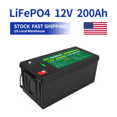 हॉट रिचार्जेबल सोलर विंड पावर सिस्टम 48v 24v Lifepo4 12v 200ah बैटरी पैक
