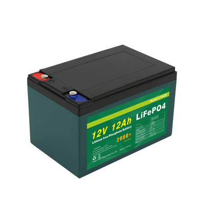 इलेक्ट्रिक बाइक रिचार्जेबल डीप साइकिल के लिए 12v 10a Lifepo4 बैटरी