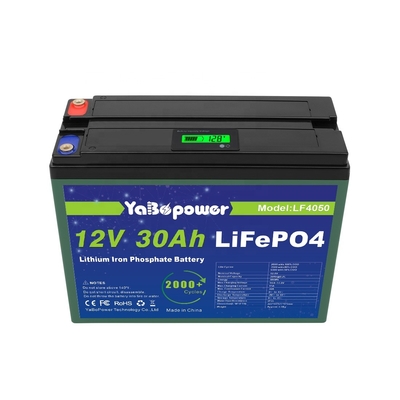 24V 24v 30ah Lifepo4 रिचार्जेबल बैटरी डीप साइकिल 15A 32700 सेल बैटरी