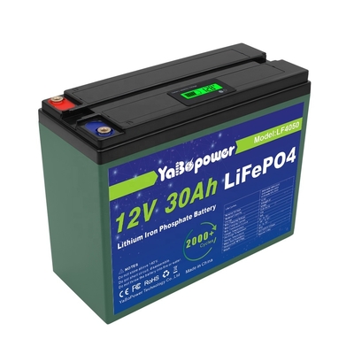 24V 24v 30ah Lifepo4 रिचार्जेबल बैटरी डीप साइकिल 15A 32700 सेल बैटरी