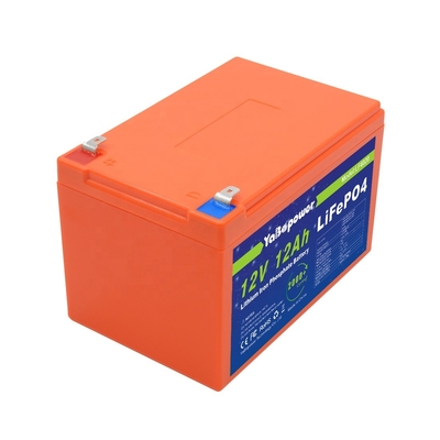12.8v 12v 12ah Lifepo4 बैटरी रिचार्जेबल डिस्चार्ज करंट 6A