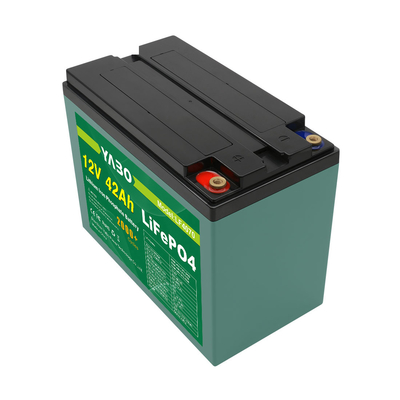 Rv डीप साइकिल Lifepo4 बैटरी 12V 42Ah 2000 साइकिल