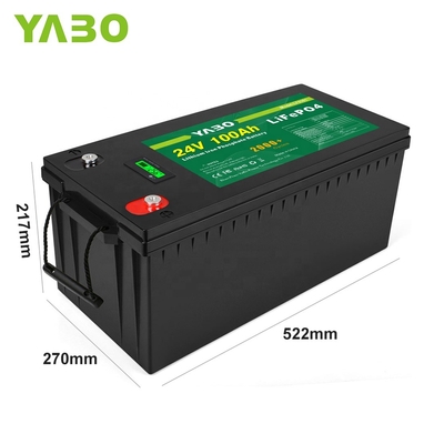 24v 100ah लिथियम लाइफपो4 बैटरी सुरक्षा 120Ah 150Ah 180Ah