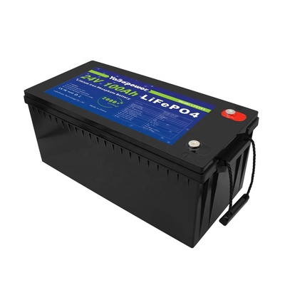 24v Lifepo4 सौर बैटरी रिचार्जेबल 150Ah 200Ah 100Ah लिथियम आयन
