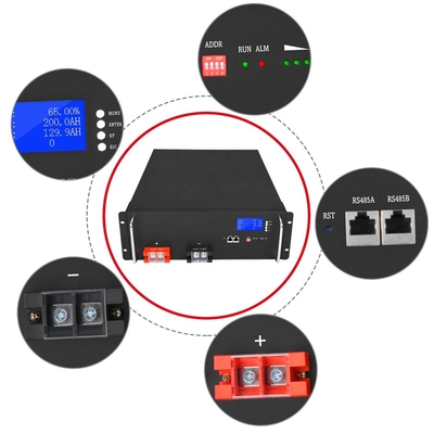 Diy Powerwall Lifepo4 होम बैटरी BMS 48V 100Ah 200Ah 400Ah