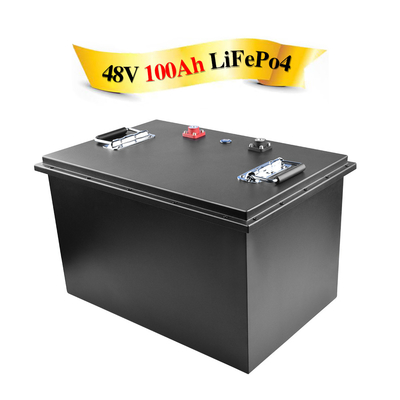 48v 100ah Lifepo4 बैटरी वाटरप्रूफ M8 टर्मिनल