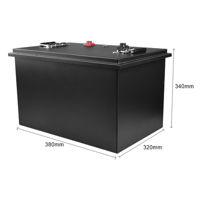 48v 100ah Lifepo4 बैटरी वाटरप्रूफ M8 टर्मिनल