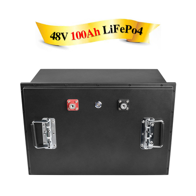 48v 100ah Lifepo4 बैटरी वाटरप्रूफ M8 टर्मिनल