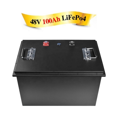 48v 51.2V 100AH ​​वाटरप्रूफ Lifepo4 बैटरी इलेक्ट्रिक साइकिल लिथियम आयन सोलर