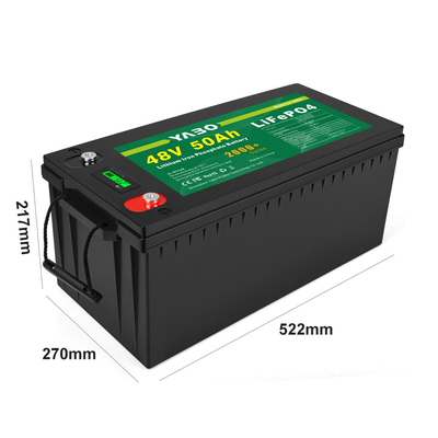 20ah 48v Lifepo4 बैटरी पैक 48v 50ah लिथियम आयन बैटरी वाटरप्रूफ 2560Wh
