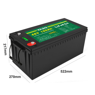 51.2Volts 100ah 48V Lifepo4 बैटरी पावर टूल एनर्जी स्टोरेज रिचार्जेबल