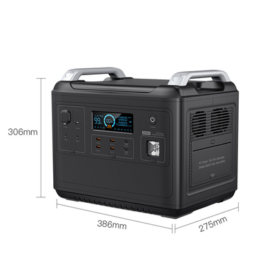 एयर कंडीशनर फ्रिज होम 2000w Lifepo4 Ups Solar Generator के लिए LiFePO4 पोर्टेबल पावर स्टेशन