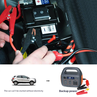 पोर्टेबल ऊर्जा भंडारण उत्पादन 110V एसी लिथियम आयन बैटरी 300W अक्षय ऊर्जा होम पावर स्टेशन