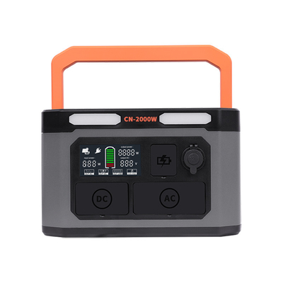 टेस्ला रिचार्जेबल टेलगेटिंग 110V 220V 2000W . के लिए इंडोर लिथियम पोर्टेबल पावर स्टेशन