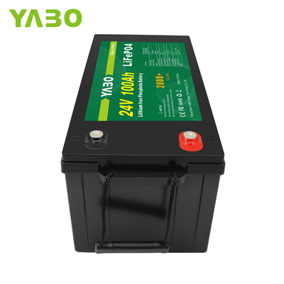 सौर ऊर्जा भंडारण प्रणालियों के लिए 100Ah 24V Lifepo4 बैटरी सेल UN38.3