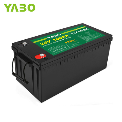 सौर ऊर्जा भंडारण प्रणालियों के लिए 100Ah 24V Lifepo4 बैटरी सेल UN38.3