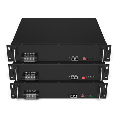 सुरक्षित ऊर्जा भंडारण बड़ी क्षमता वाली लिथियम 48V 50Ah LiFePO4 बैटरी