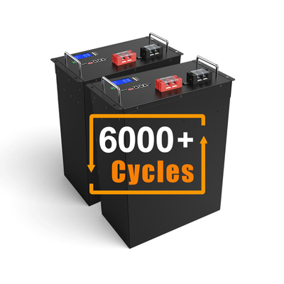 डीप साइकिल LiFePO4 लिथियम बैटरी 50Ah 100Ah 150Ah 48V 200Ah सोलर सिस्टम के लिए