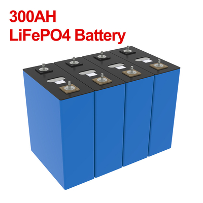 3.2V 300Ah लाइफपो4 बैटरी सेल 4000 साइकिल लाइफ ग्रेड ए लेवल स्टैंडर्ड
