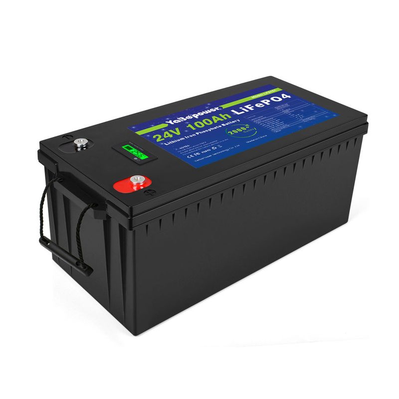बोट ऑफ रोड व्हीकल के लिए स्टोरेज सोलर RV Lifepo4 बैटरी 100ah 150ah 24v