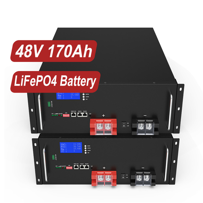कस्टमाइज्ड हाई क्वालिटी डीप साइकिल 3.2V 16S1P 170Ah बैटरी पैक एनर्जी स्टोरेज 48V LiFePO4 लिथियम बैटरी