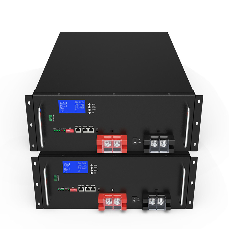 होम सिस्टम बैटरी पैक सोलर लिथियम 51.2V LiFePO4 170Ah लिथियम बैटरी सोलर सिस्टम 48V के लिए