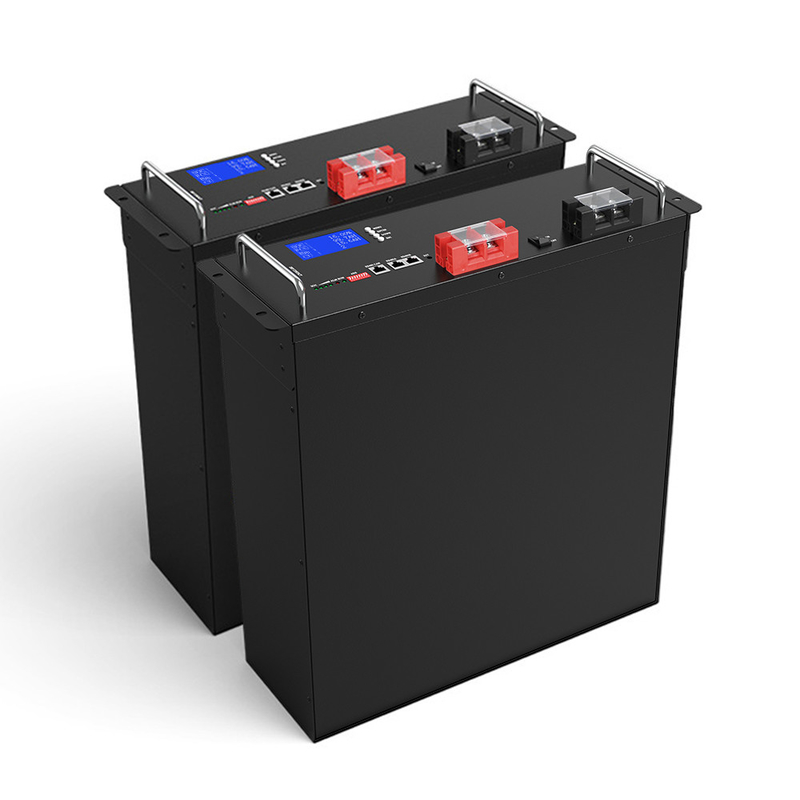 अनुकूलित लिथियम आयन बैटरी 50Ah 150Ah 200Ah 48V 100Ah LiFePO4 सौर प्रणाली के लिए